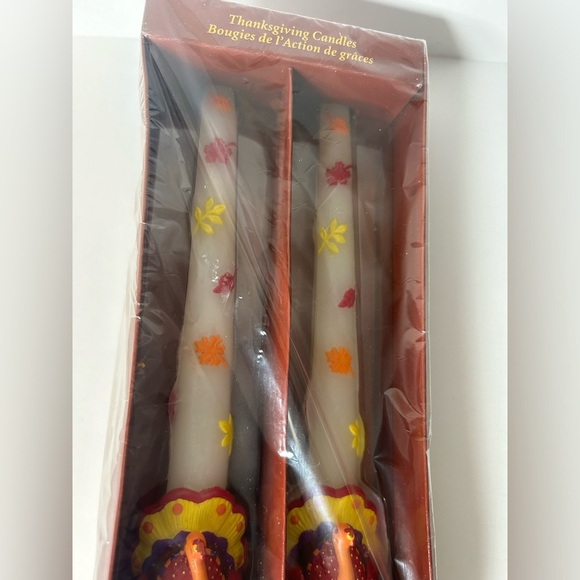 Vintage American Greetings Guild House Turkey Taper Candle Thanksgiving - Picture 2 of 4